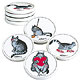 Collectibles,Music Box, Cat Clocks, Cat Sculptures,Cat Figurines