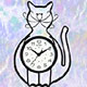 Collectibles,Music Box, Cat Clocks, Cat Sculptures,Cat Figurines