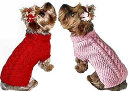 Red Argyle Sweater