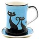 Catitude
 Mug And Saucer Set